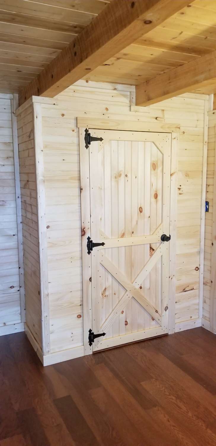 Inside Wooden Door